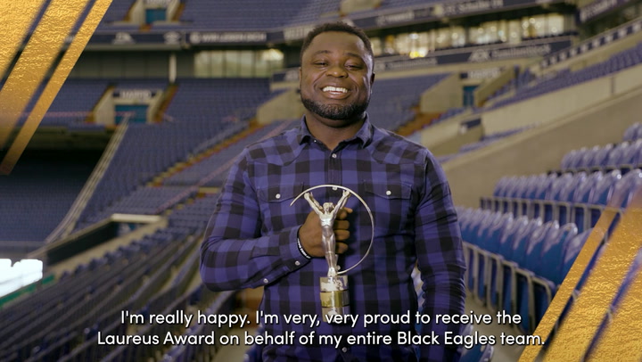 Gerald and the Black Eagles Acceptance Speech