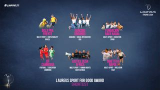 Laureus Sport for Good Shortlist