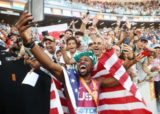 LYLES-MEN-S-100M-MEDAL