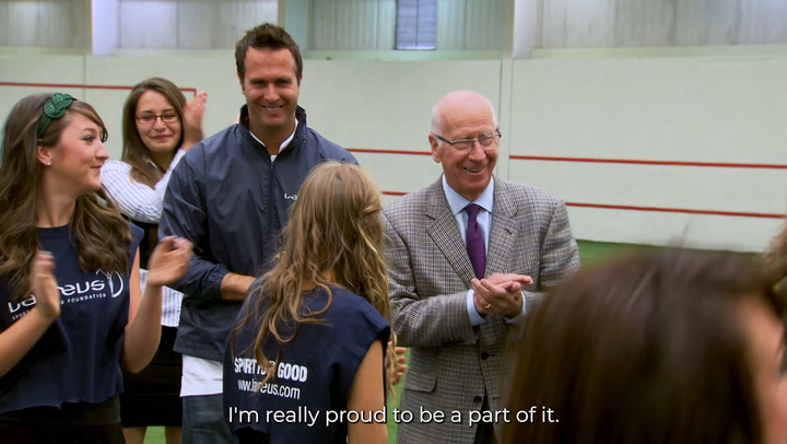 Sir Bobby Charlton - Laureus Sport for Good