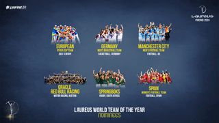 Laureus World Team of the Year Nominees 2024